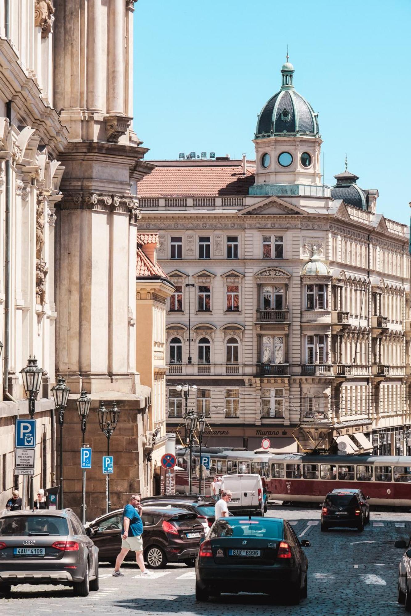 New Design & Style Apartments 50M From Wenceslas Square Prag Eksteriør billede